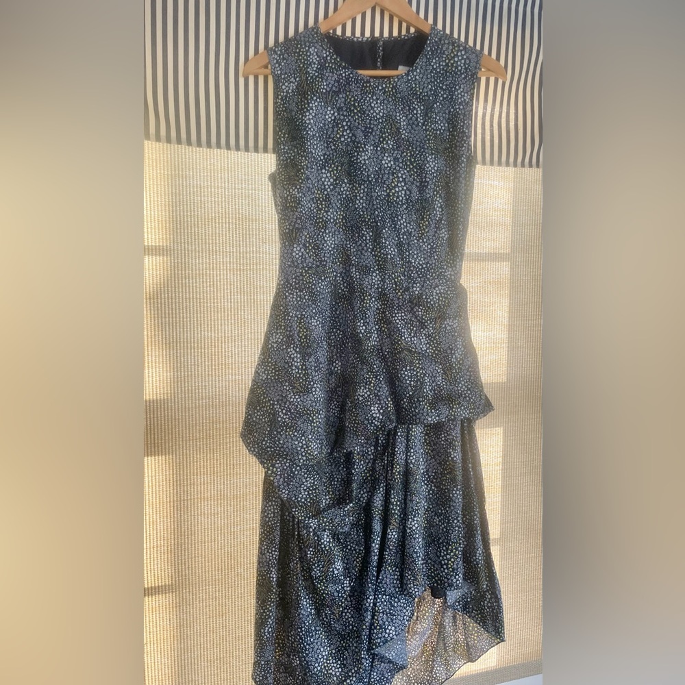 MORGANE LE FAY Floral Dress - Small (4) and Off shoulder top